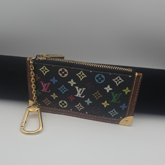 Louis Vuitton Accessories - Louis Vuitton Multicolor Mono Pochette Cles Wallet Coin Purse (VERY GOOD)COA✨️